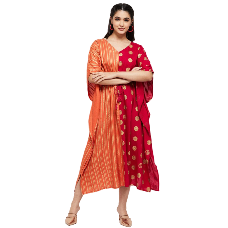 Embroidered Leheriya Suit